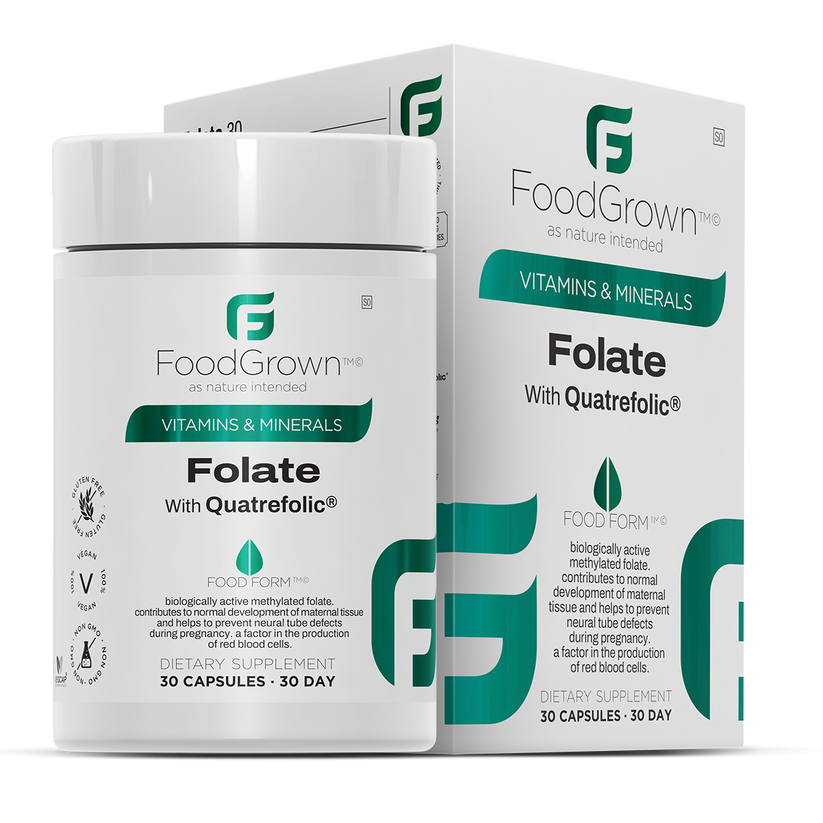 Folate with Quatrefolic® – FoodGrown™©