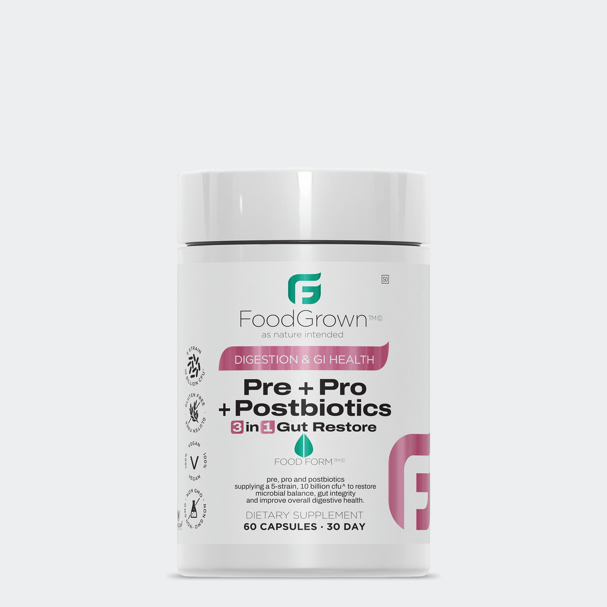 Pre + Pro + Postbiotics