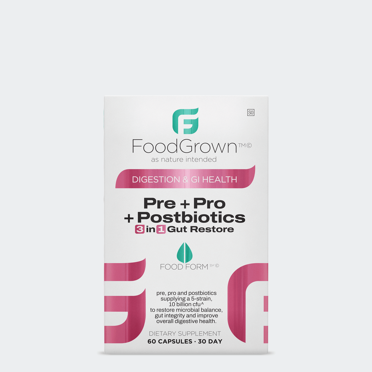 Pre + Pro + Postbiotics