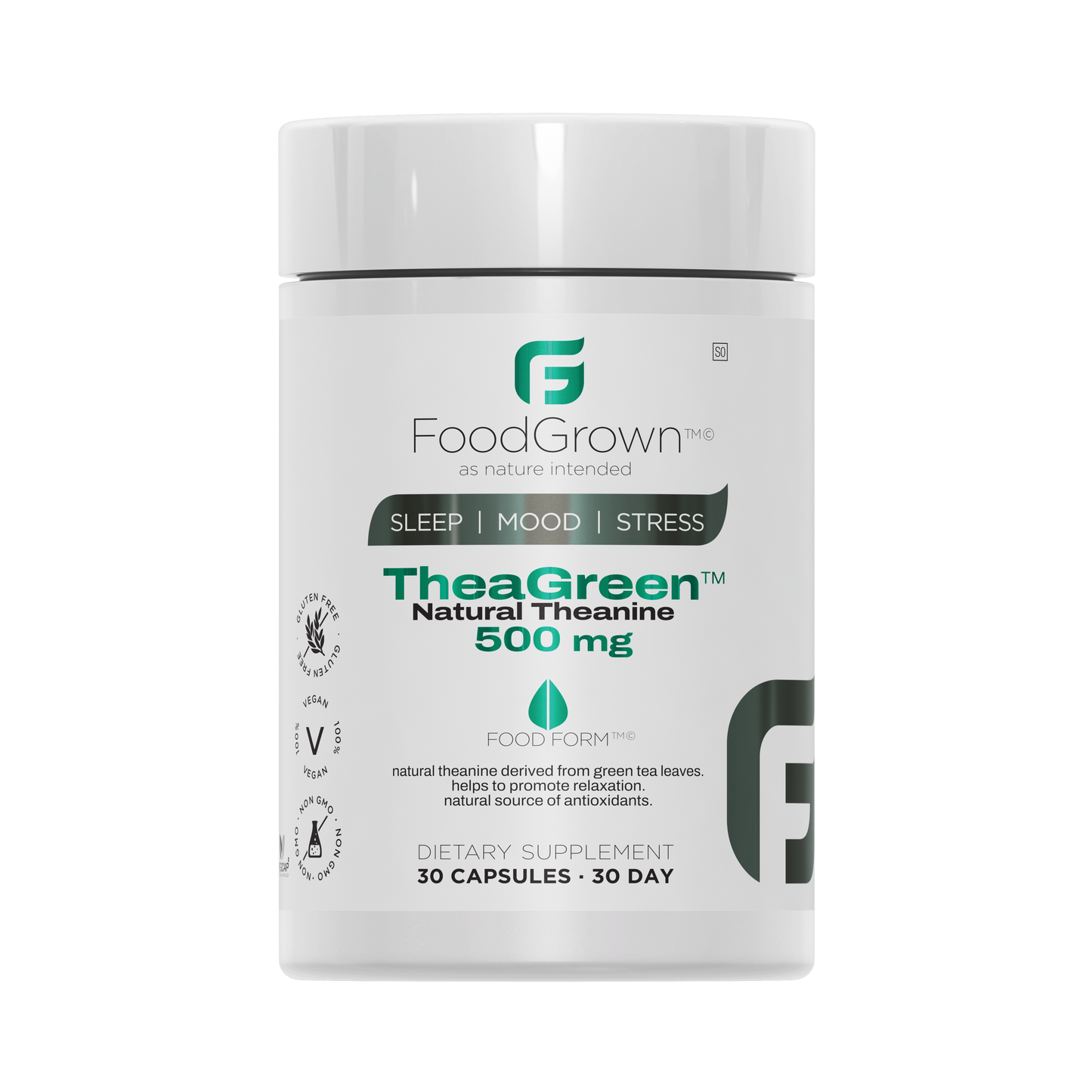 TheaGreen Natural Theanine 500mg