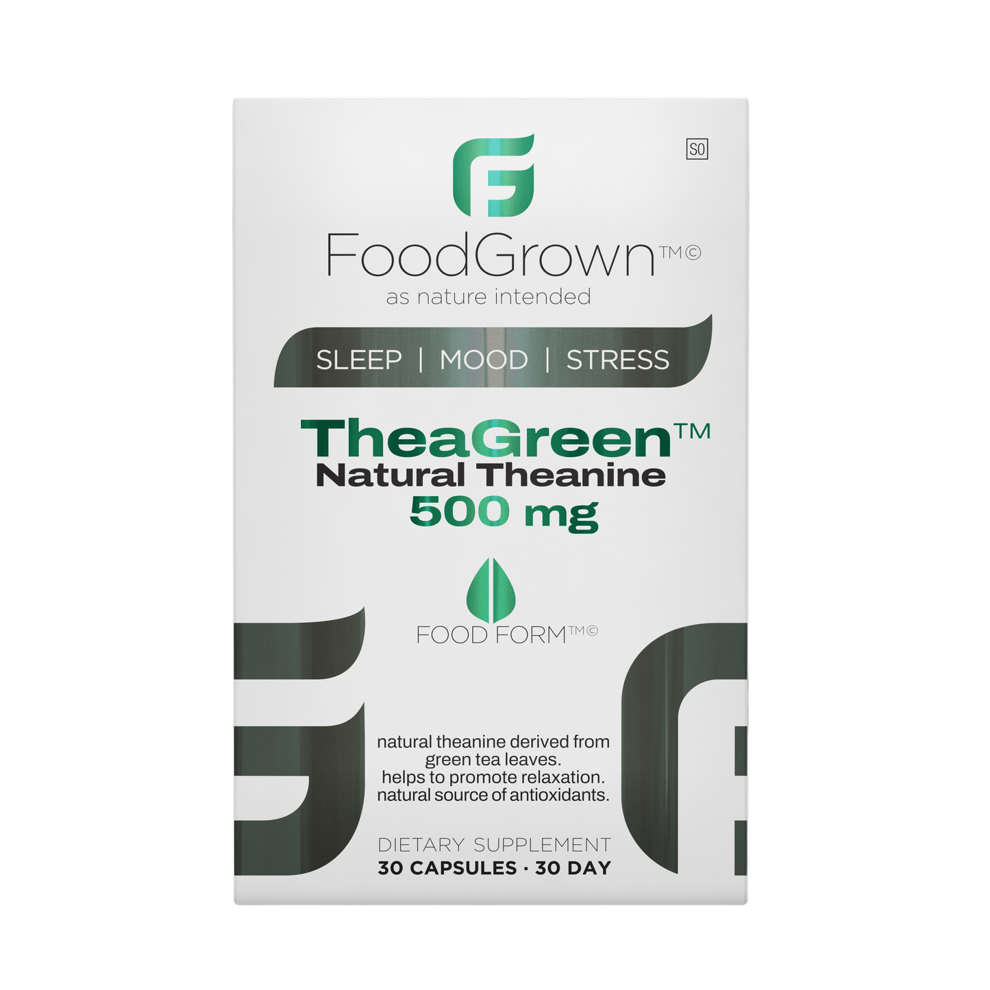 TheaGreen Natural Theanine 500mg
