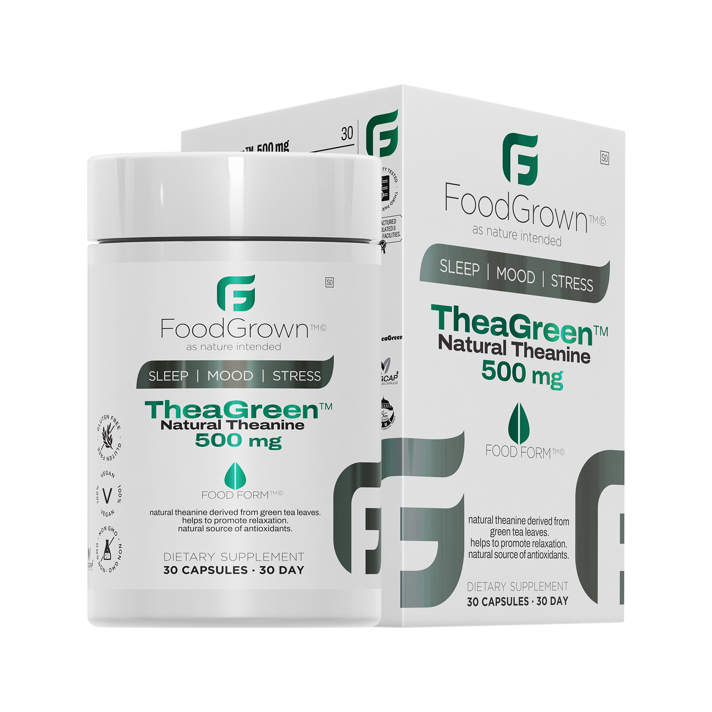 TheaGreen Natural Theanine 500mg